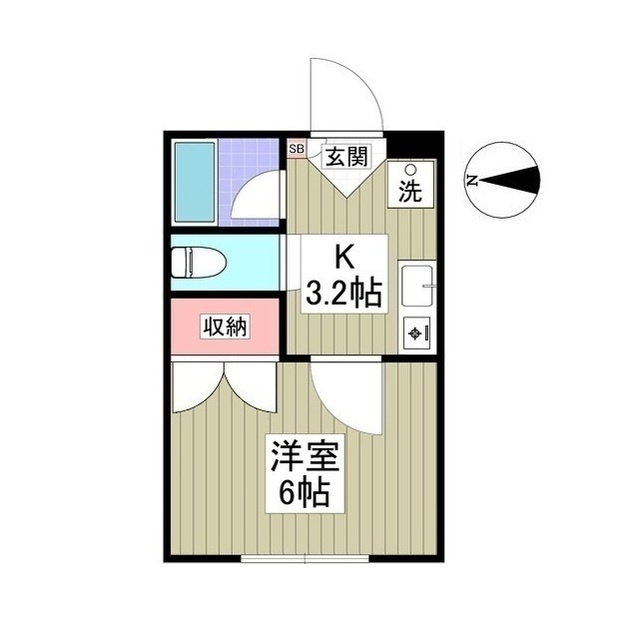 メゾンドールⅡ番館の間取り
