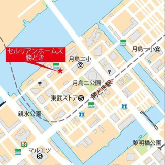 【地図】 | セルリアンホームズ勝どき