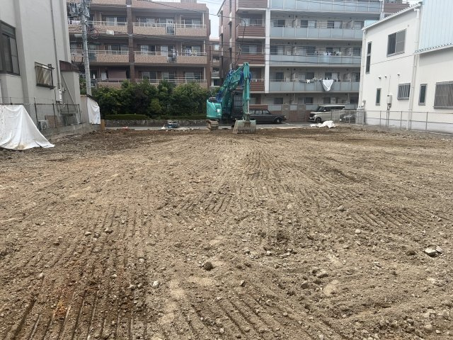 向野の土地の外観