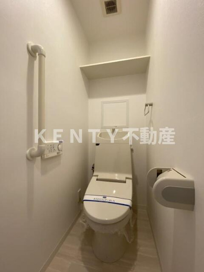 【トイレ】 | プリマベーラ大崎 | ゆったりとした空間のトイレです