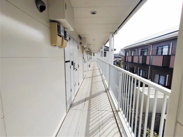 レオパレスえむてぃーのその他|2F外通路