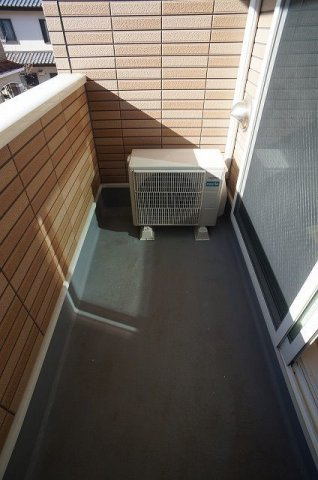 エミネンスＤ棟のバルコニー