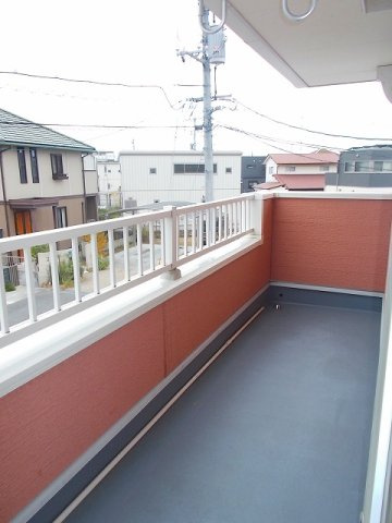 シルバーベルのバルコニー