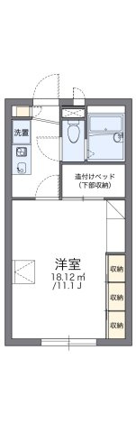 レオパレスＫ＆Ｍの間取り