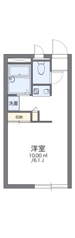 レオパレス方地西の間取り
