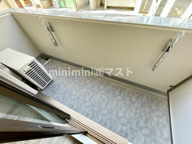 BROAD大阪天満RESIDENCEのバルコニー