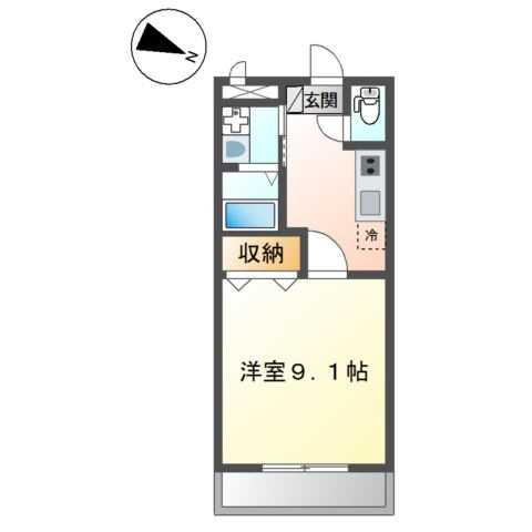 ショコラの間取り
