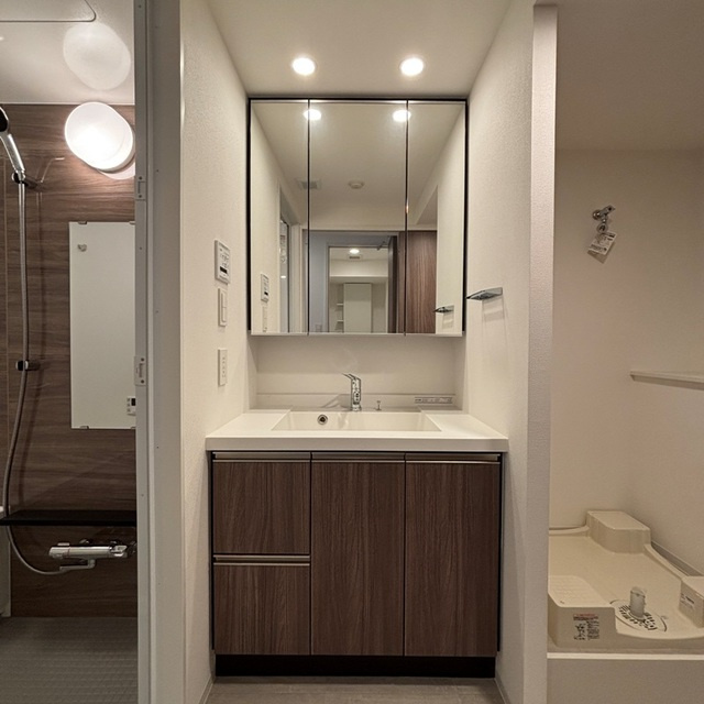 パークアクシス品川天王洲アイルの洗面所|※写真は同タイプ住戸です。