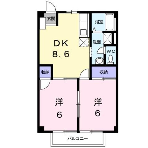 シエヌーの間取り