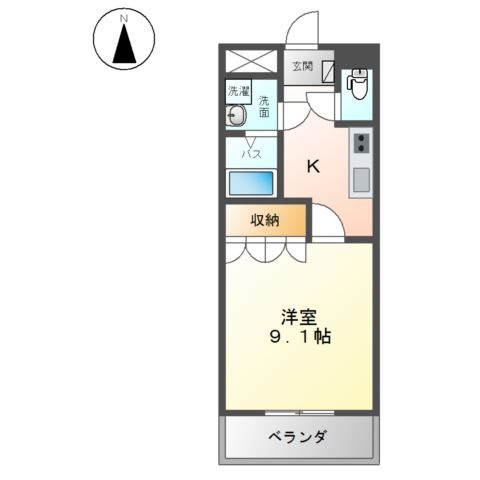 ルミエール　ラパンの間取り