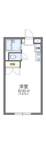 レオパレスグランデＣの間取り
