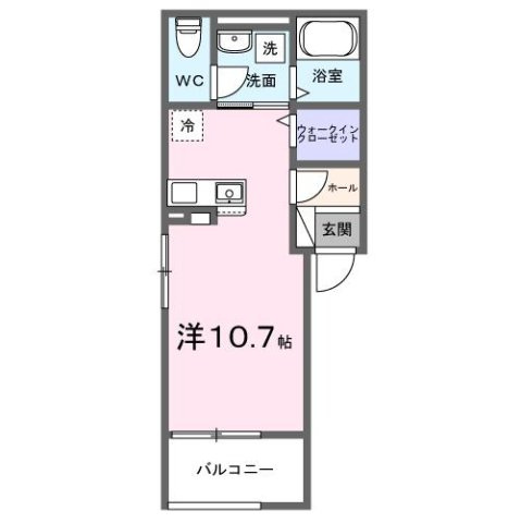 ル・シエル　Ｂの間取り