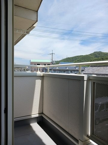 グレース上道Ｂのバルコニー