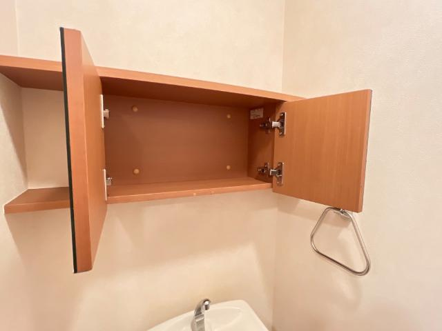 アップフィールド新倉敷の収納|トイレ収納