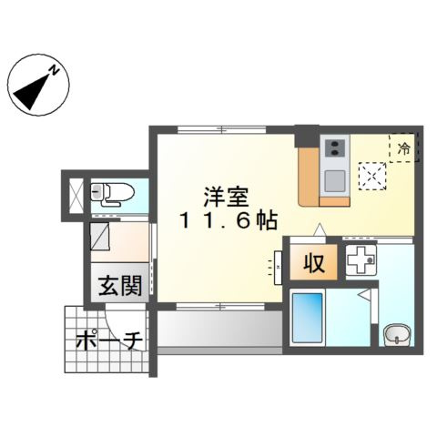 ルピナスの間取り