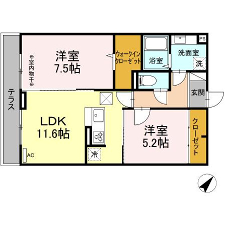 Ｄ－ｒｏｏｍ　Ｄｅａｒｃｏｕｒｔ　八本松