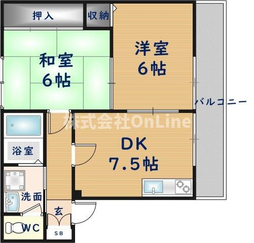 【間取り】 | ガーデンハイツ