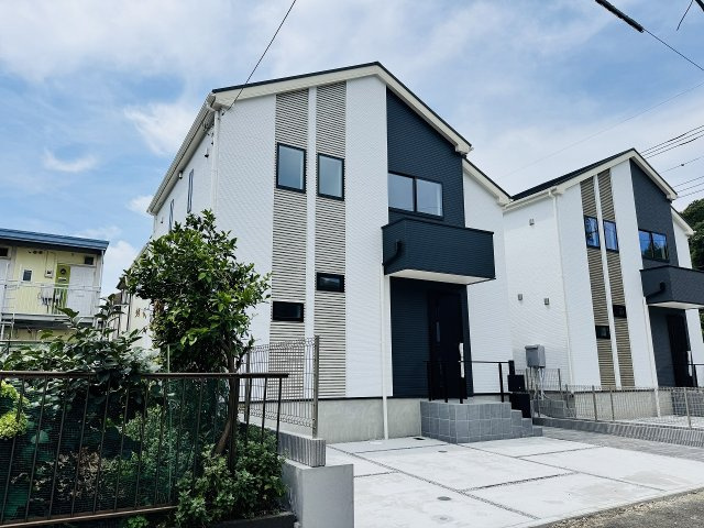 八王子市　上柚木　新築一戸建て　３期の外観|～ZEH水準の省エネハウス　落ち着きのある住宅地内　南向き4LDKの新築一戸建て～