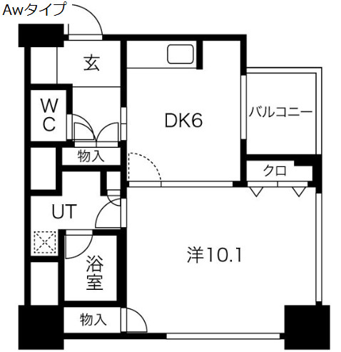 【間取り】 | アルグラッドザ・タワー心斎橋