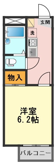 レオパレスプレステージの間取り|代表的な間取のため実際の間取とは異なる場合があります