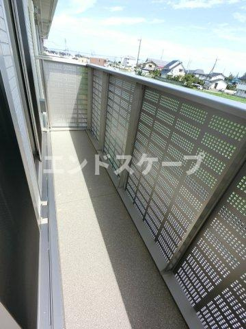 セジュールラソワ　Ａのバルコニー|高崎、前橋、伊勢崎エリアのお部屋探しはエンドスケープまで！お客様の理想お聞かせ下さい♪