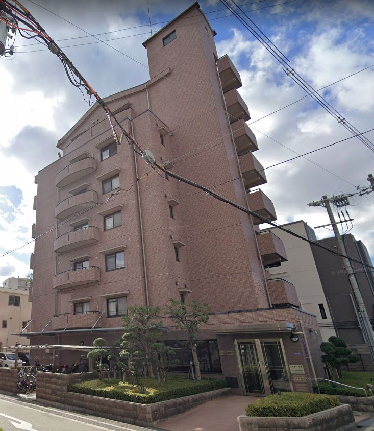 フラット野田Ⅱのエントランス