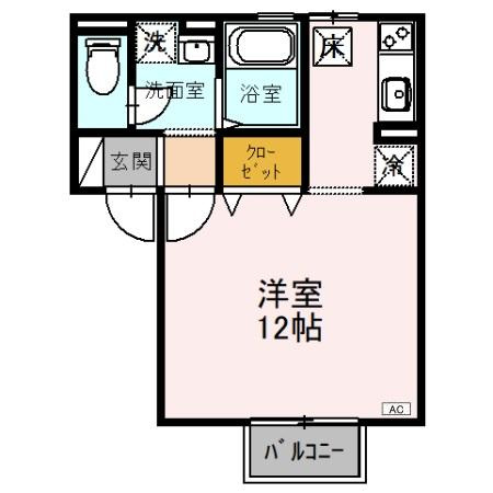【間取り】 | サンハイツ横沼