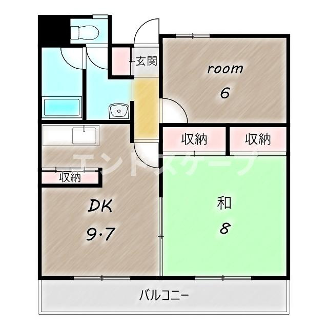 フレアプランドールの間取り|高崎、前橋のお部屋探しはエンドスケープまで！お客様の理想お聞かせ下さい♪