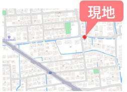 よかタウン／東区下江津1丁目1期／3号棟の地図