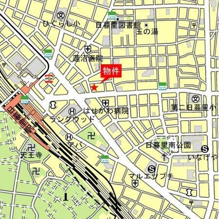プラウド日暮里のその他|周辺地図