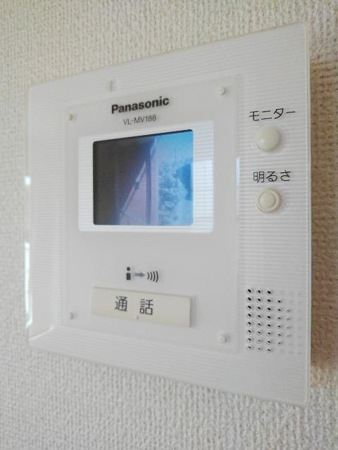 メゾン・ソレイユのセキュリティ|モニター付きインターフォン