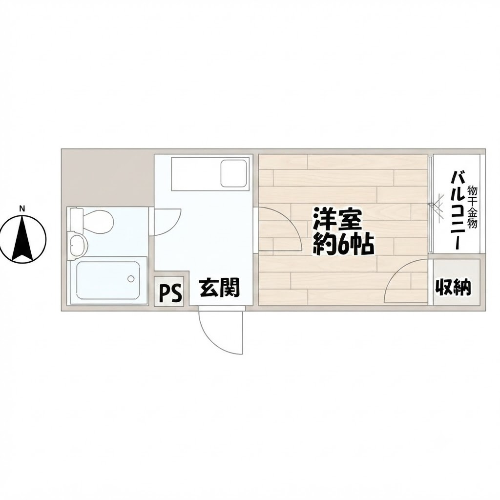 栄光ロイヤルハイツの間取り