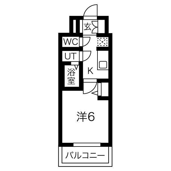 ファステート難波ヴィラントの間取り