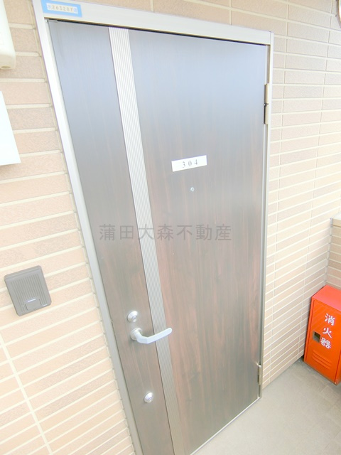 バロス大森の玄関