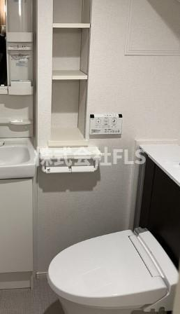 北区田端新町２丁目の賃貸マンションのトイレ