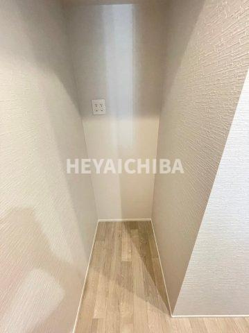草野ビルのキッチン|冷蔵庫置場