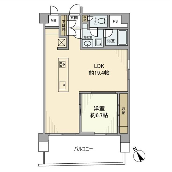 【間取り】 | エルアルカサル武蔵小山