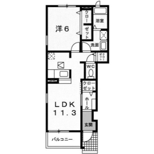 【間取り】 | クレメントガーデン　アムール