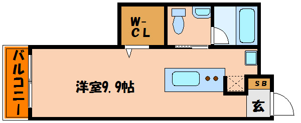 TOAST AKASHIの間取り
