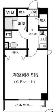 エイト御影の間取り