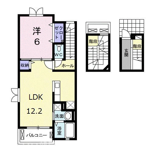 【間取り】 | 夢野ハイツ