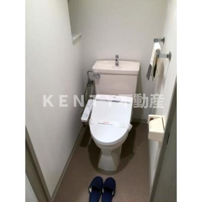 【トイレ】 | レジデンスシャルマン林試の森 | 清潔感のあるトイレです