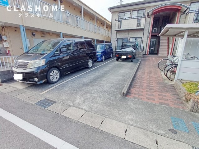 ハピネス神明　　　刈谷市近郊の賃貸はクラスホームの駐車場