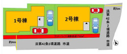 よかタウン／中央区琴平本町2期／1号棟の区画図