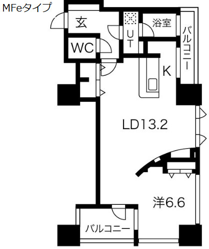 【間取り】 | アルグラッドザ・タワー心斎橋
