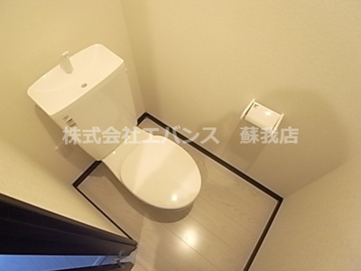 【トイレ】 | リディア本千葉 | 清潔感のあるトイレです