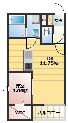 THE NOBLES 秋葉町の間取り