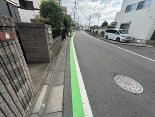 土地　川越市野田町1丁目の前面道路含む現地写真|徒歩１０分以内にスーパー等充実！
