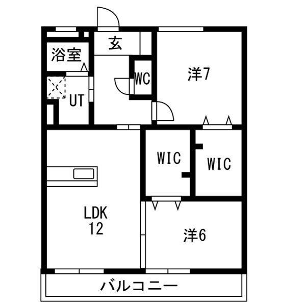 クリスタルハイツの間取り