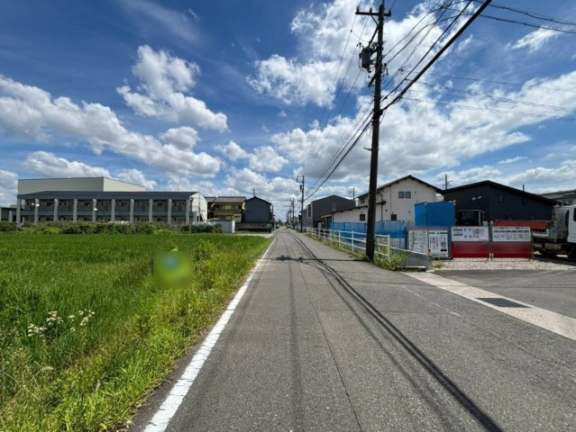 タマタウン　瑞穂市十九条　全4区画分譲の前面道路含む現地写真|「現地（2026年8月3日）撮影」　
■前面道路　
■ヤマダ不動産　株式会社リライフ